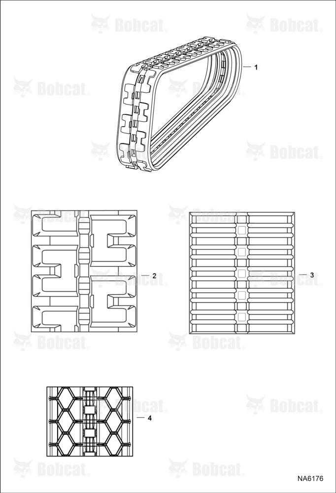 Tracks (Rubber)