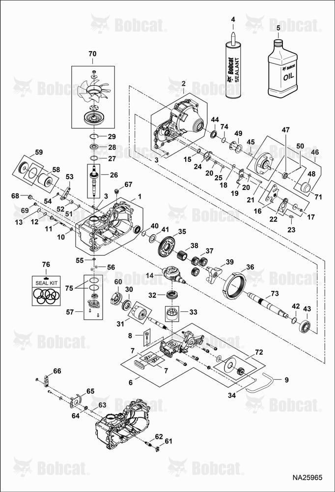 Transaxle Left