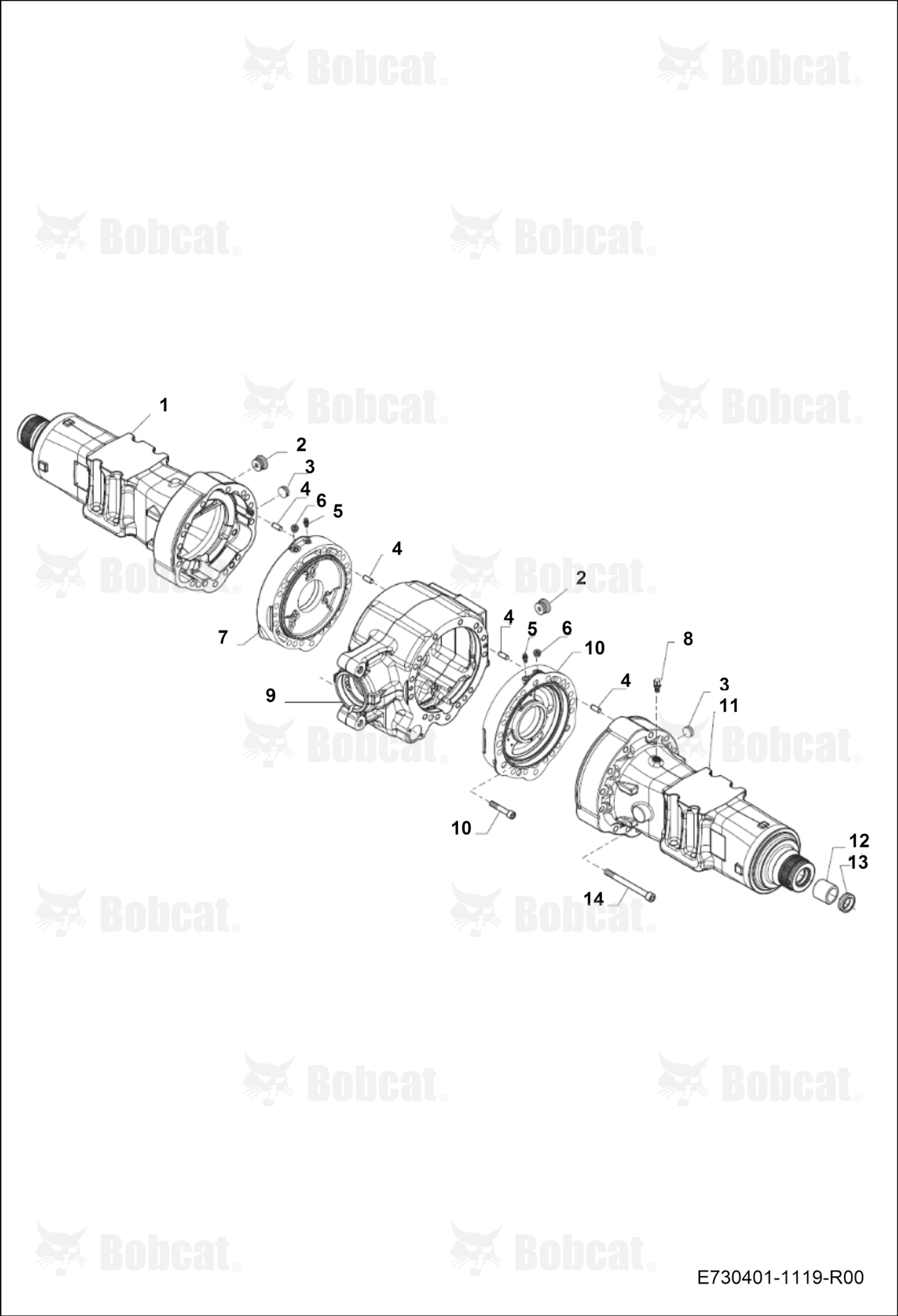 Rear Axle Housing 4WD