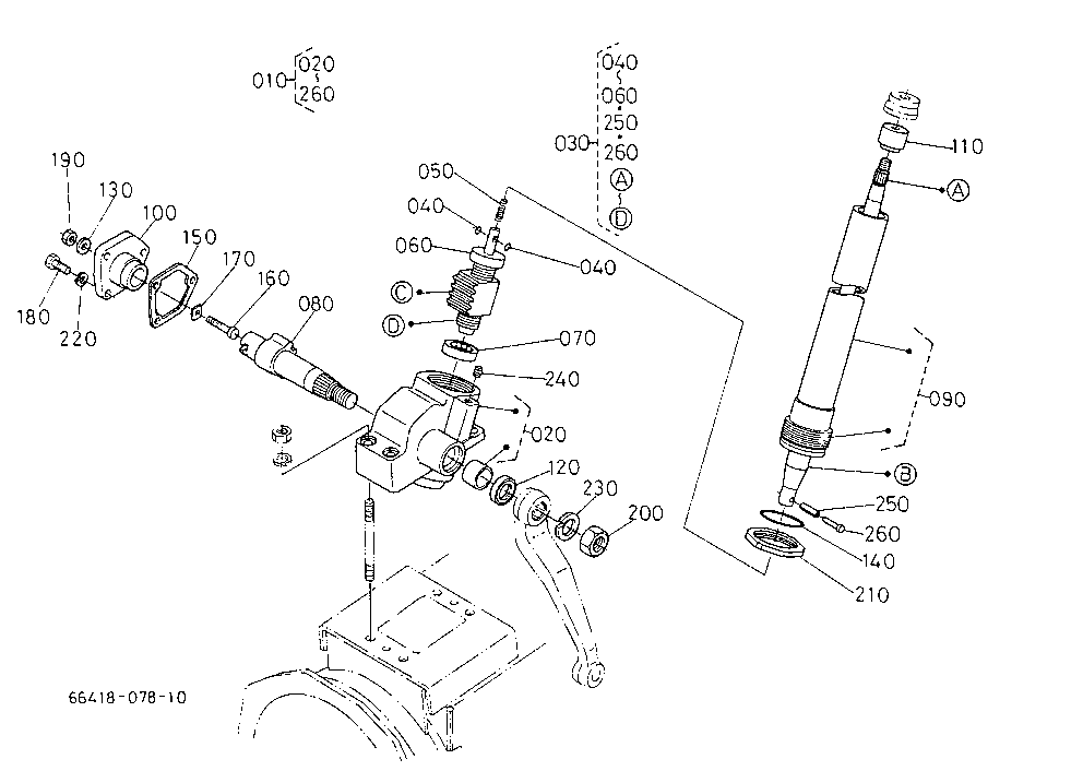 Manual Steering [Component Parts]