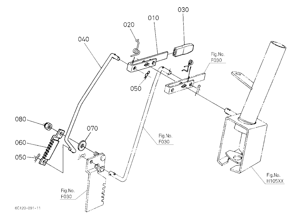 Parking Brake Lever [Au][Nz]