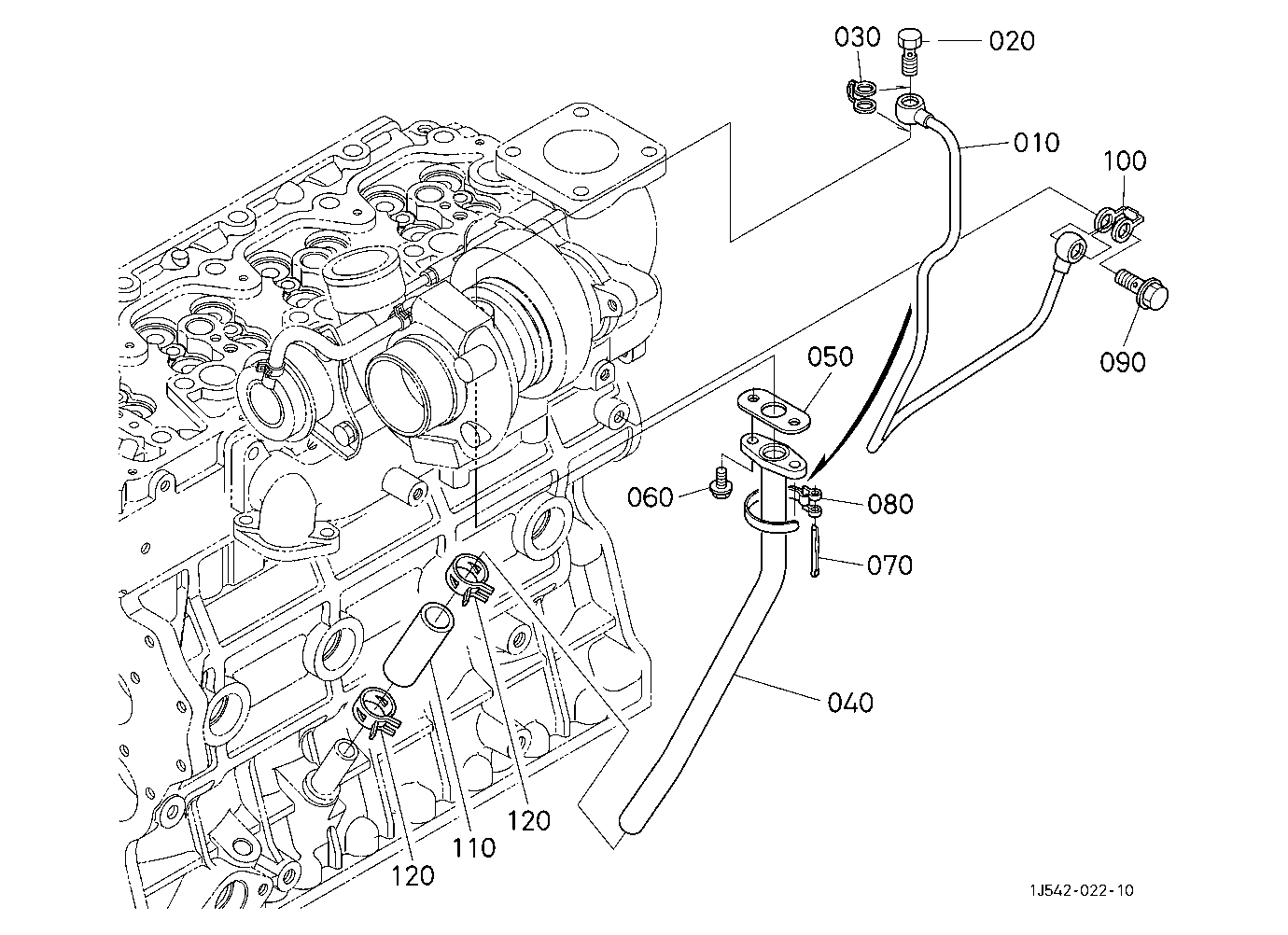Oil Pipe (Turbo Charger)