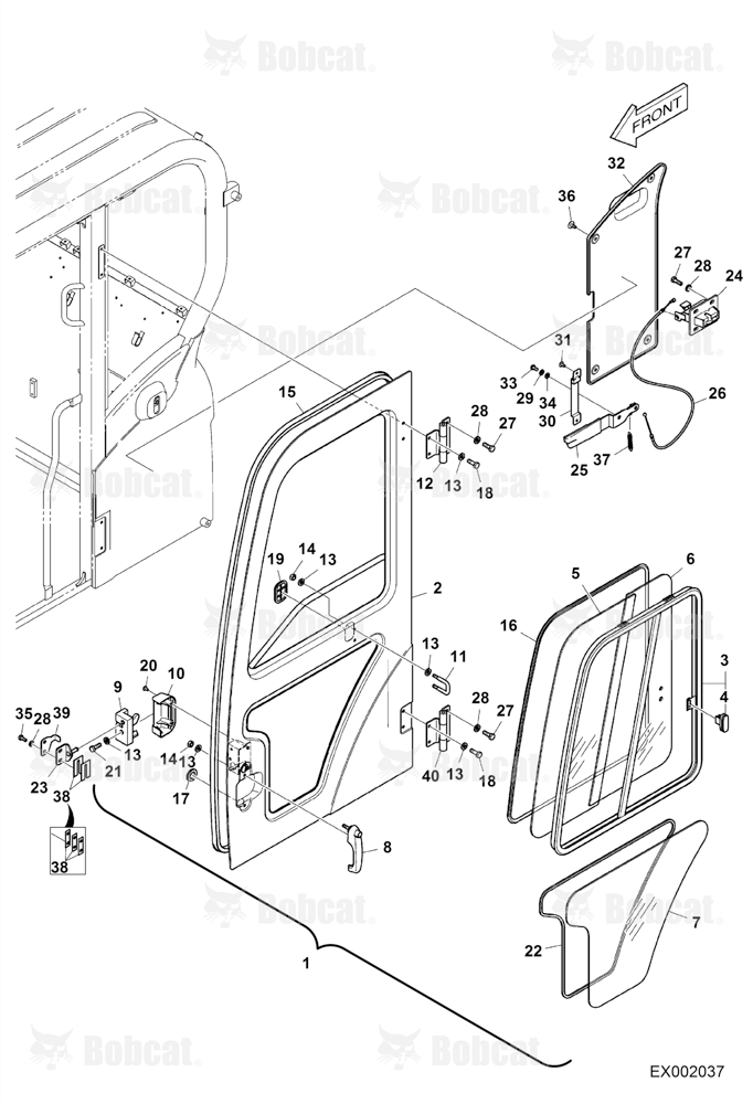 Operator CAB (Door & Windows)