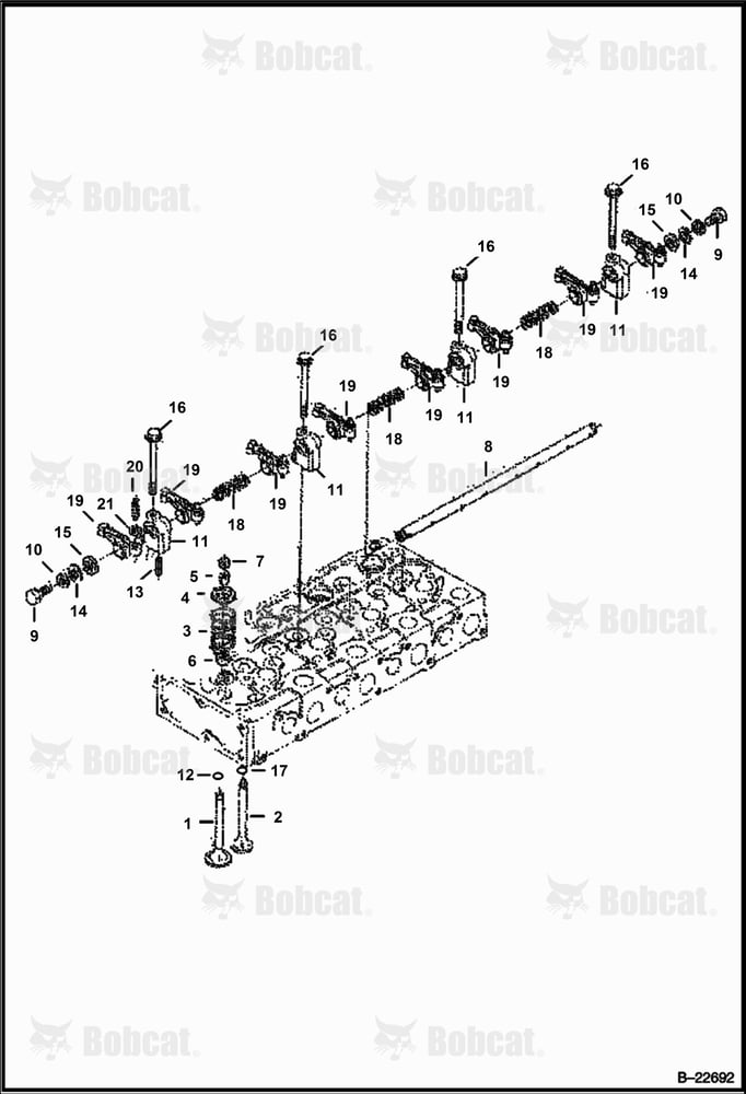 Valve Rocker Arm (Kubota - V2203MDI - Tier II)