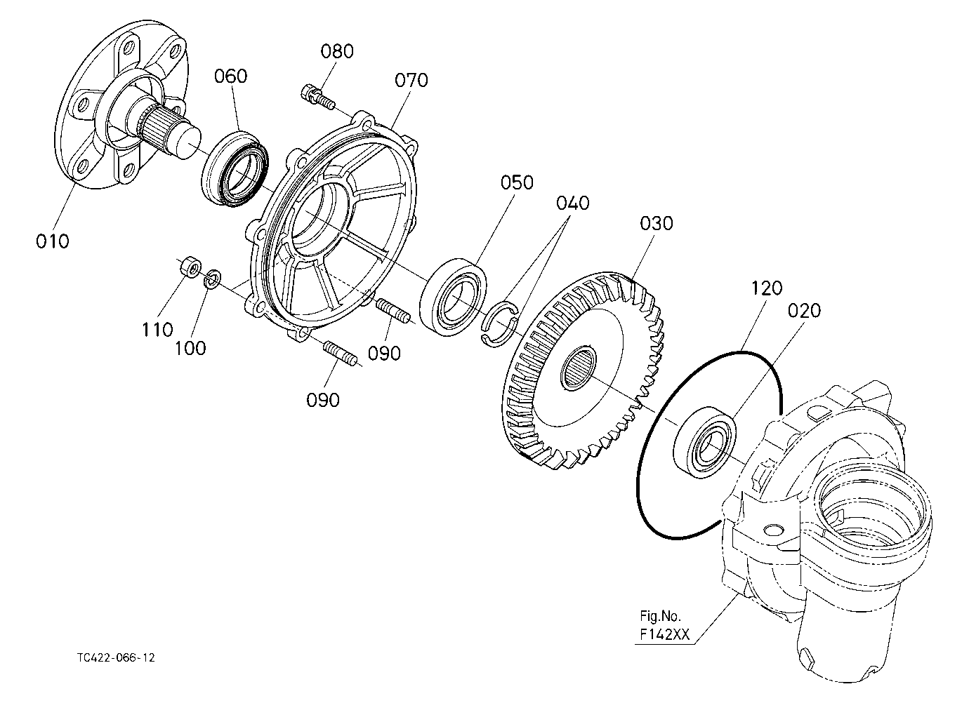 Front Axle Rh