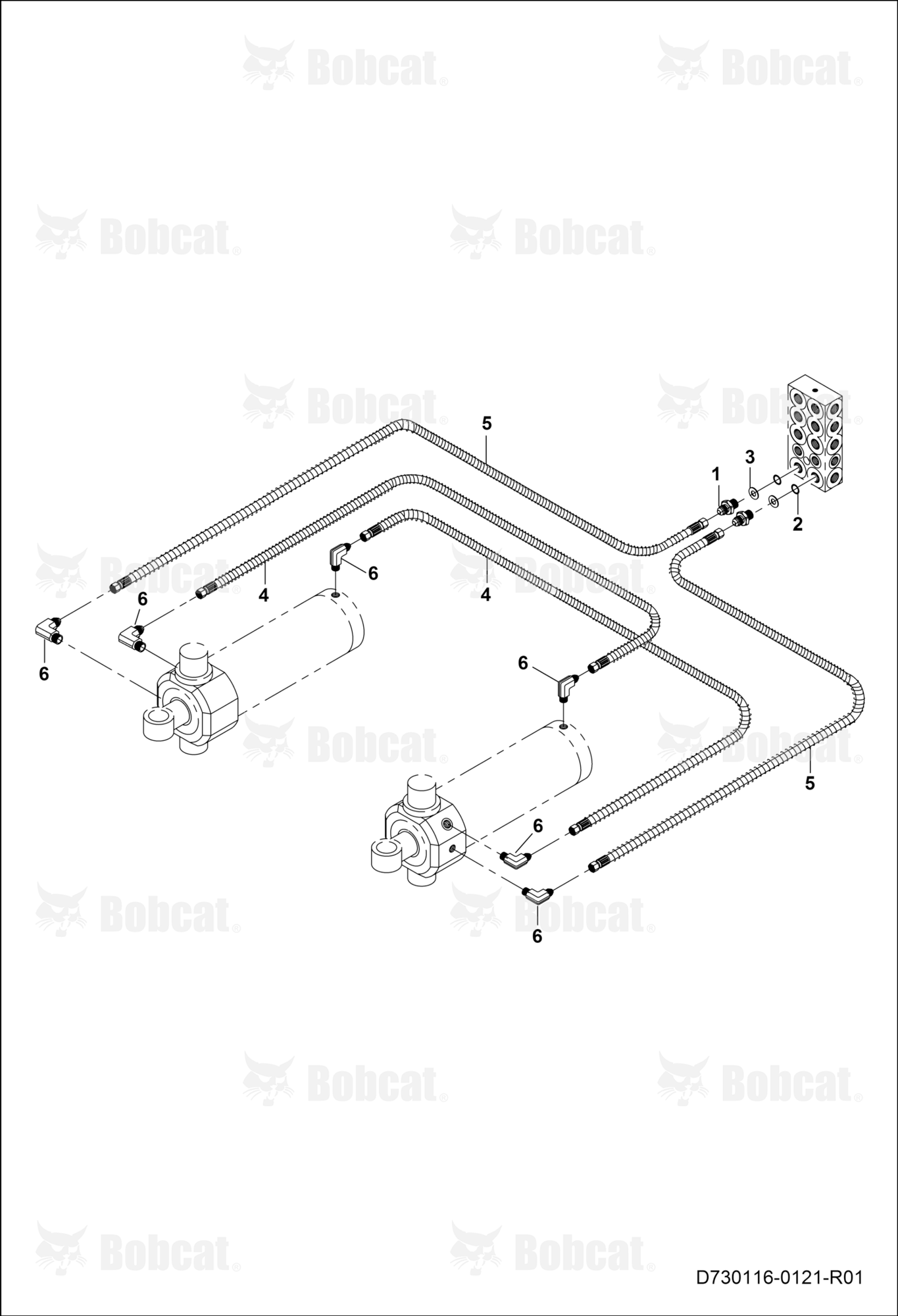 Swing Cylinder Circuit