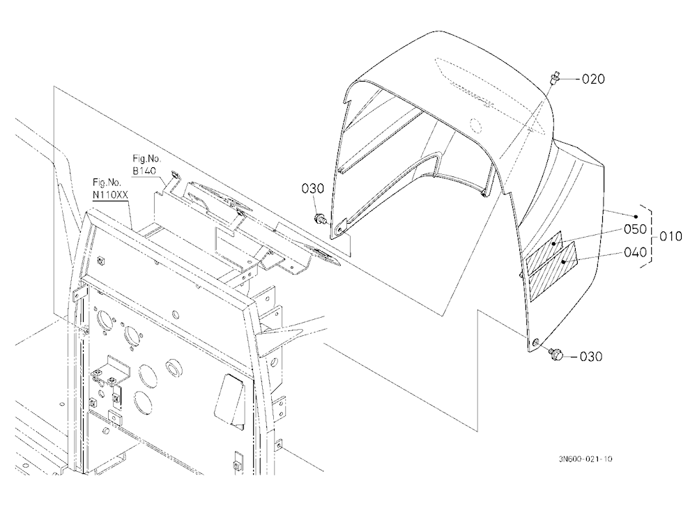 Hood(Bonnet) Rear [A]