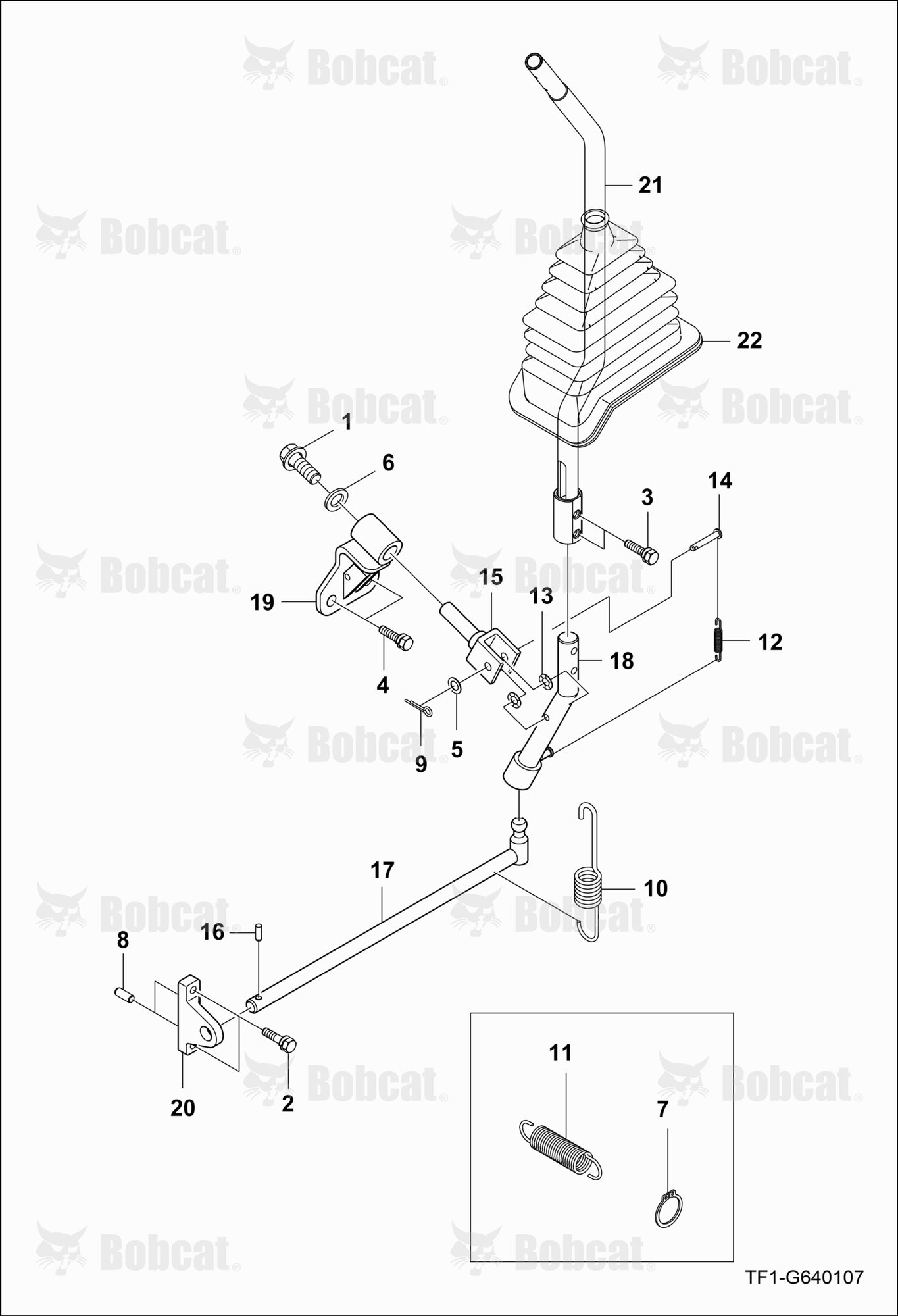 Main Shift Lever Group