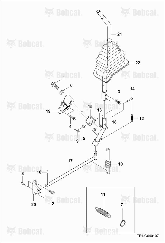 Main Shift Lever Group