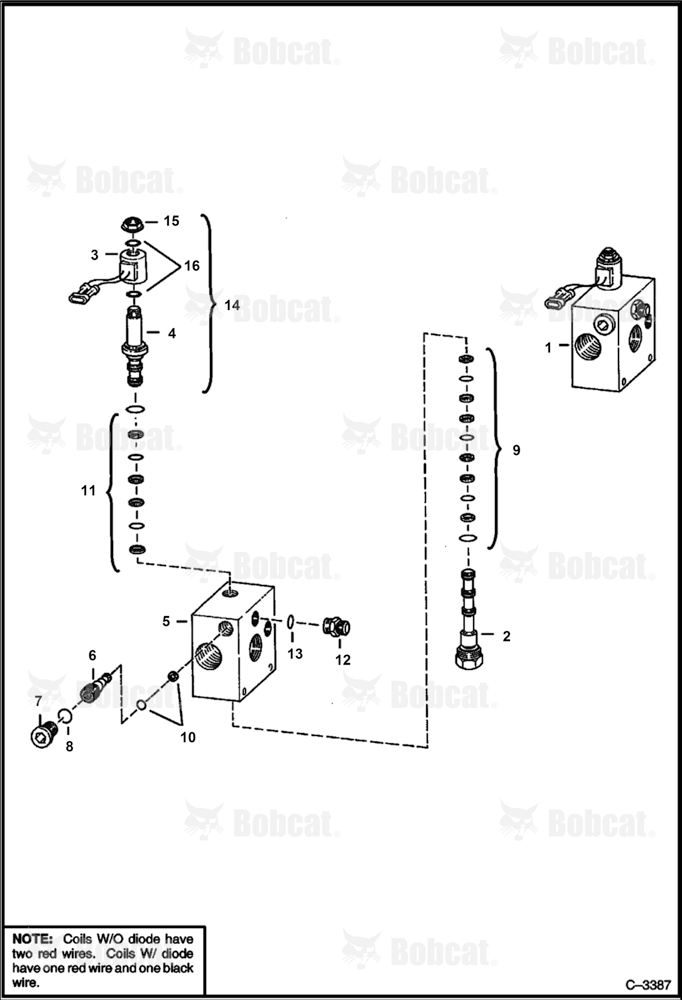 Tilt Lock Valve 512220297 & Below, 512440720 & Below, 512612257 & Below