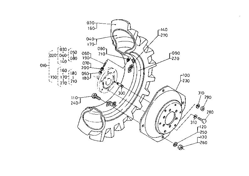 Rear Wheel(12.4-24)