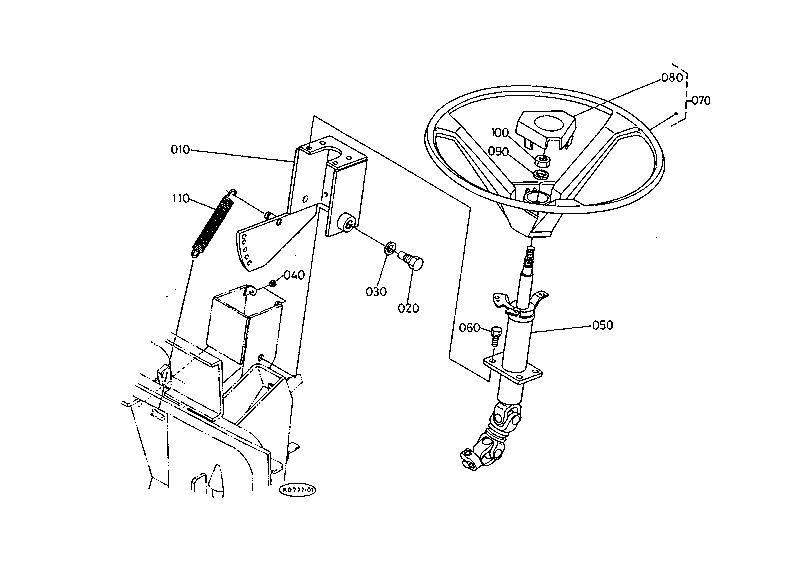 Steering Handle [A] With Cab