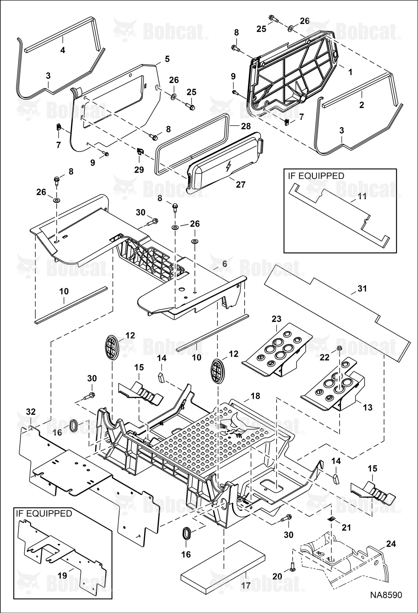 Panels (Floor Pan) (Selectable Joystick Controls)