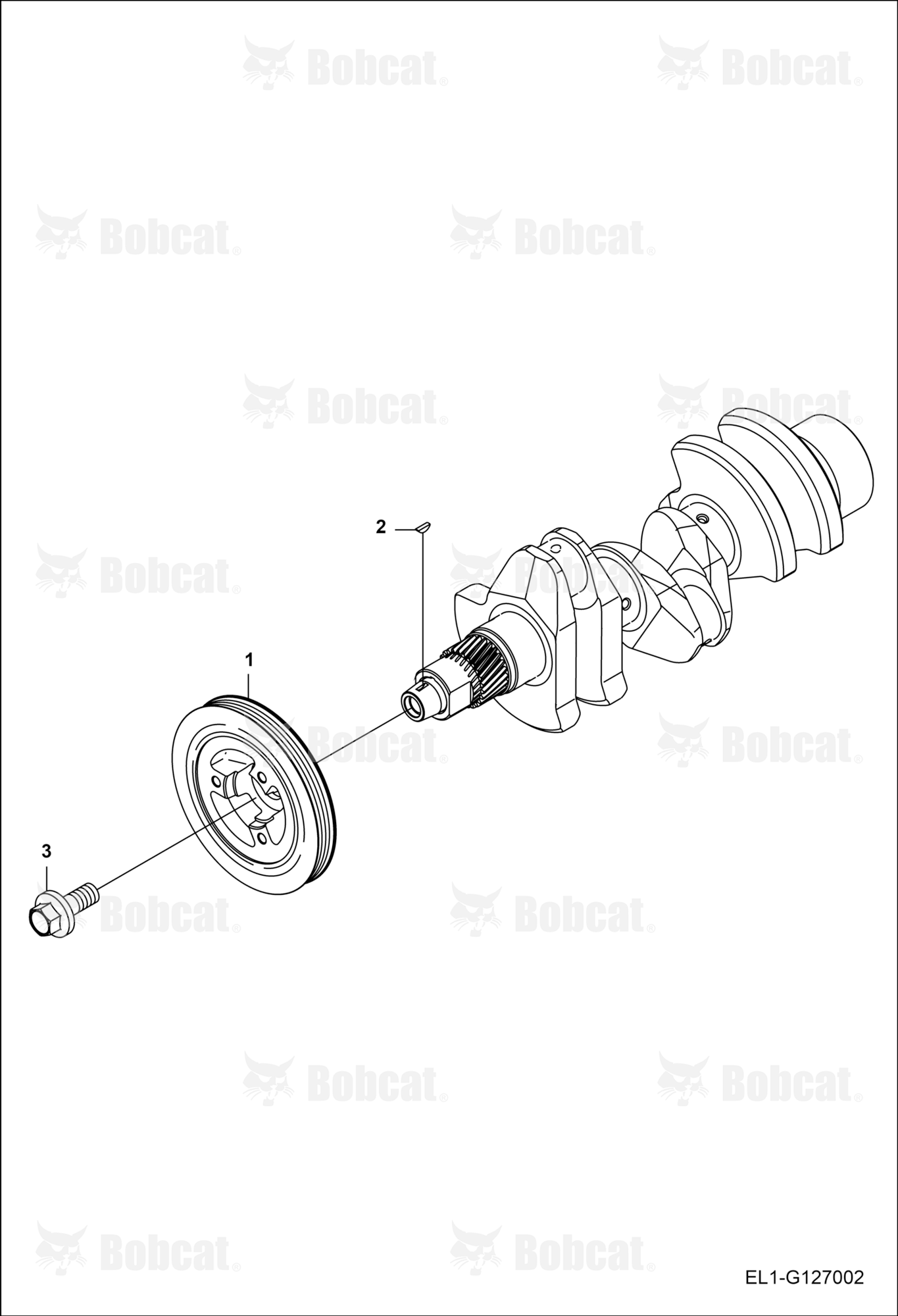 Crank Shaft Pulley Group