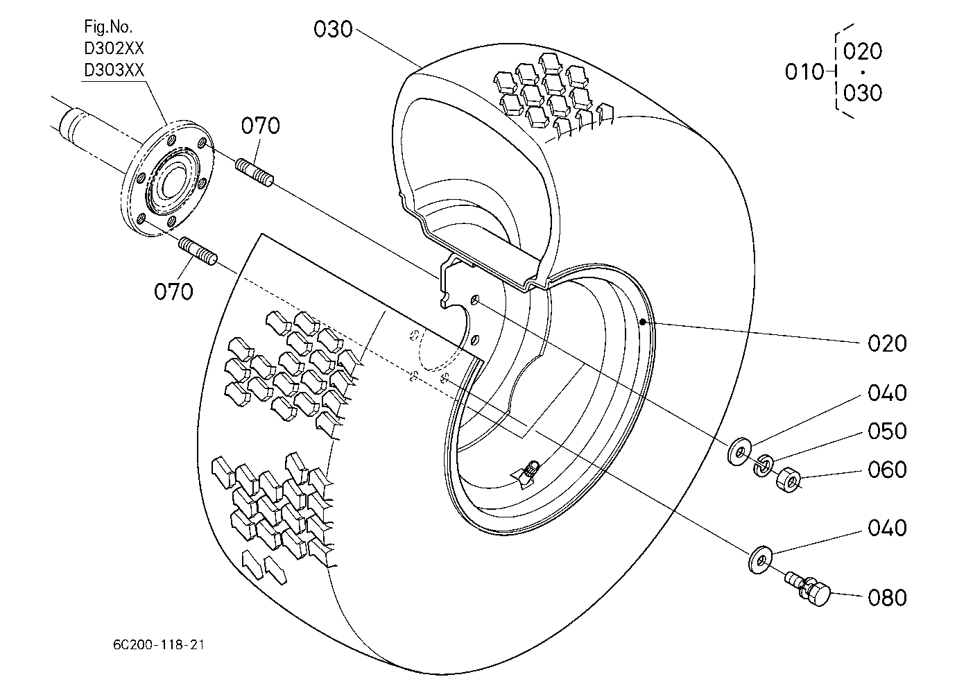 Rear Wheel (13.6-16)
