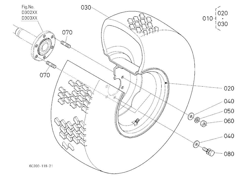 Rear Wheel (13.6-16)