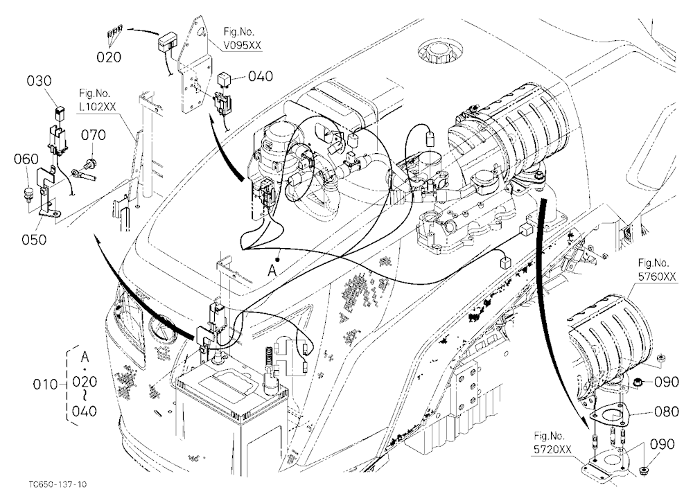 Heater Kit (Electrical Wiring/Relay) [Option] [W/O