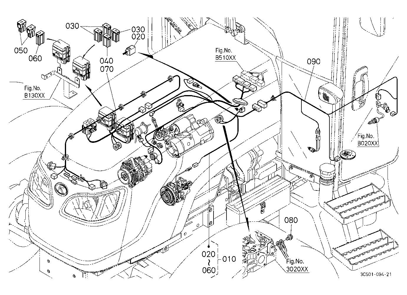 Electrical Wiring (Engine) [Old]