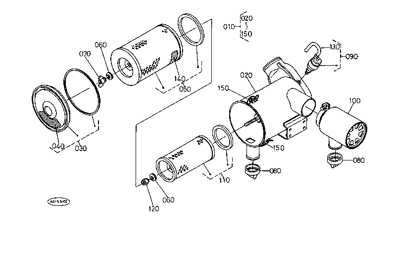 Air Cleaner(Double) [Component Parts]