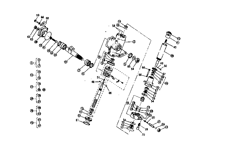 Integral Type Power Steering [Section Parts]