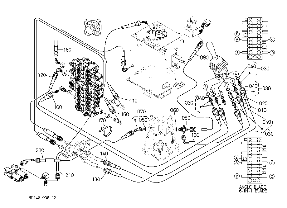 Oil Piping (Control Lh)