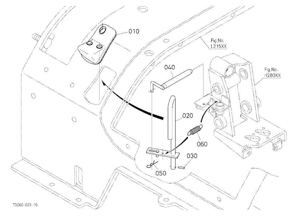 Loader Lock Lever