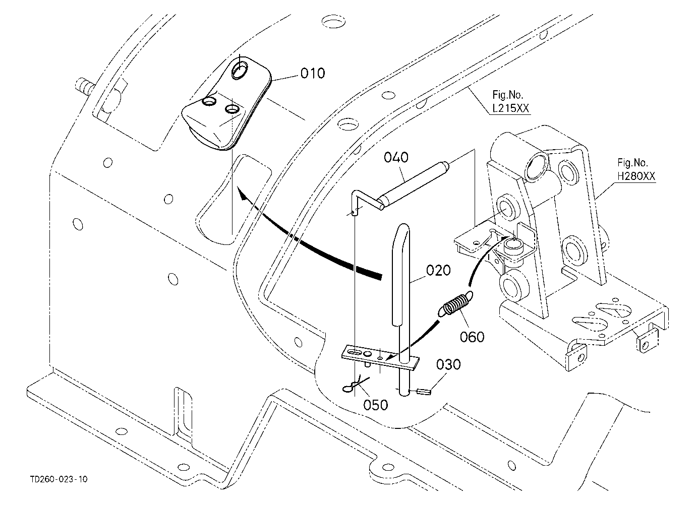 Loader Lock Lever