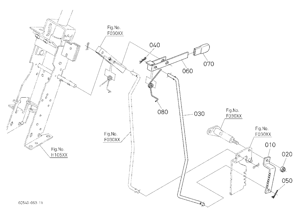 Parking Brake Lever