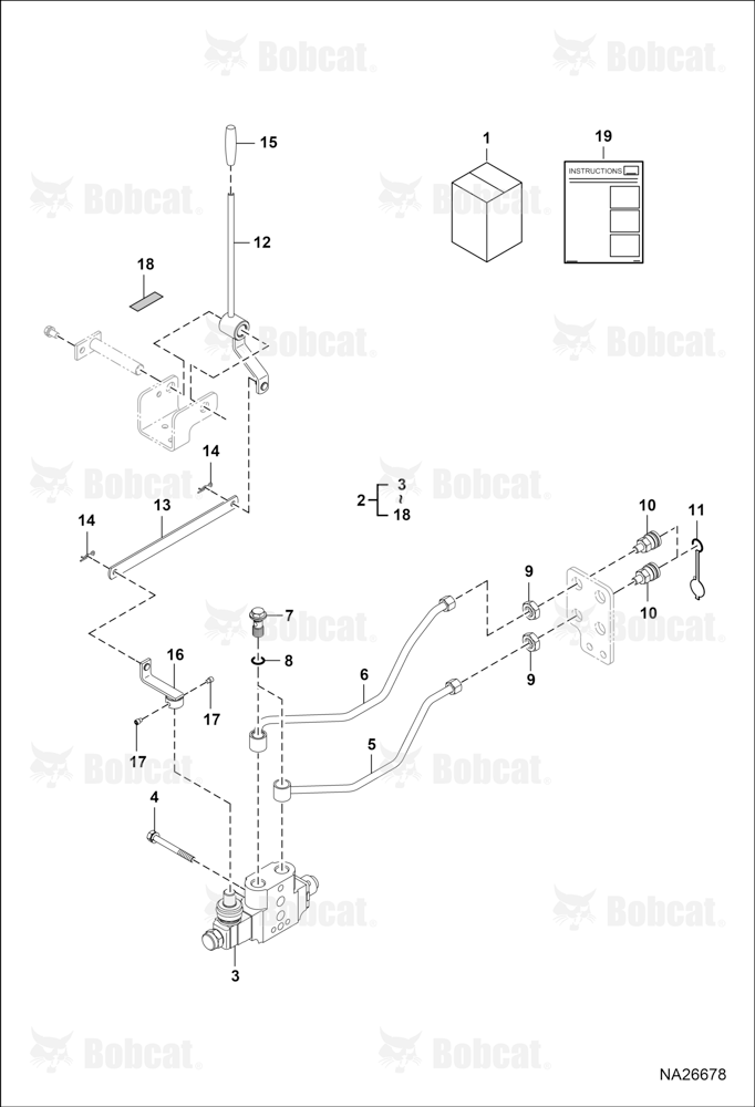 Hydraulic Block Kit (Rear)(Detent Return)