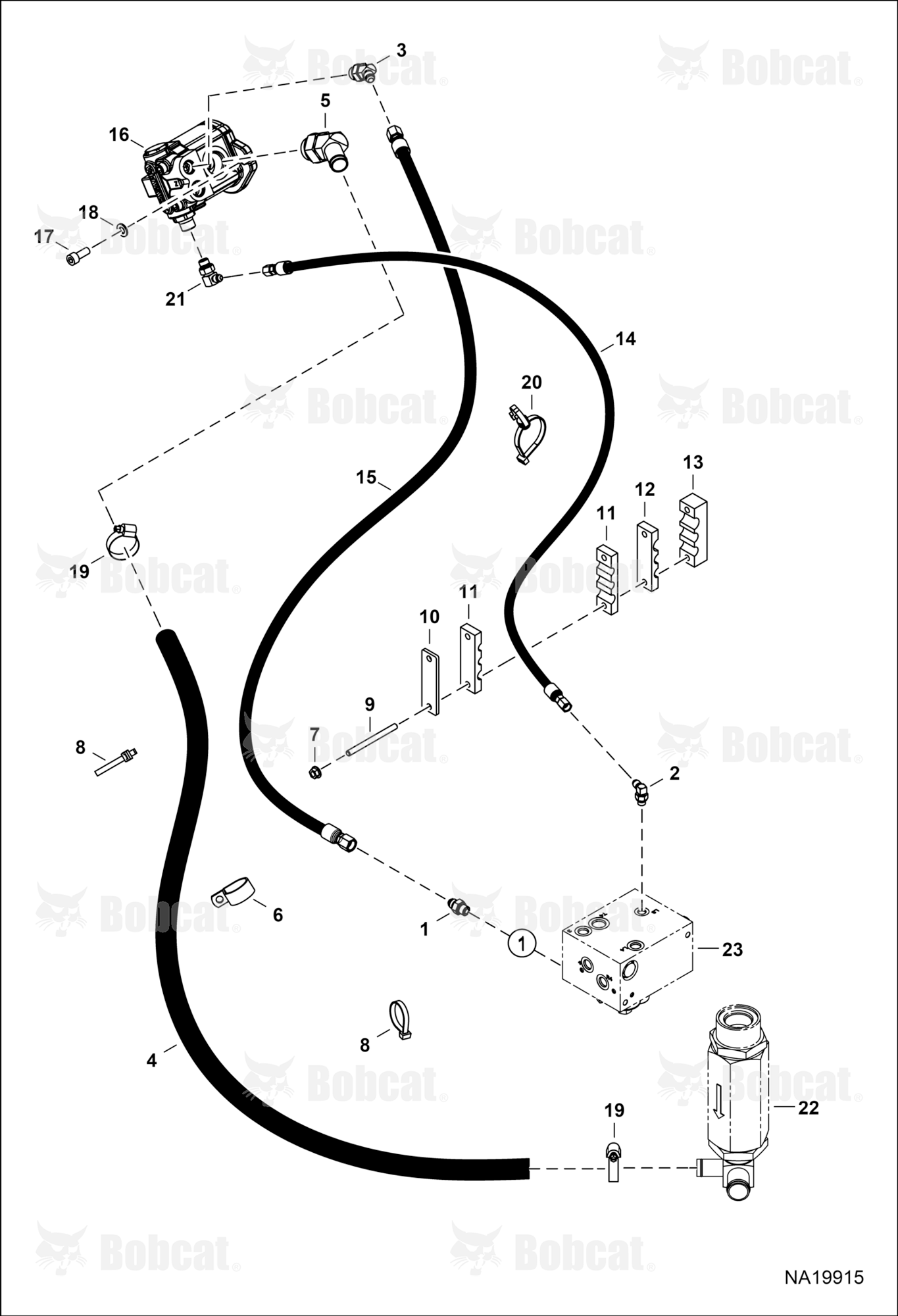 Hydraulic Circuitry (Fan Pump)