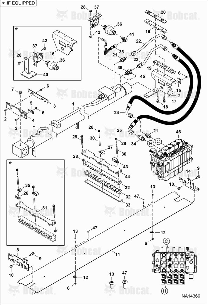 Hydraulic Circuitry (Extension) (W/Accumulator)
