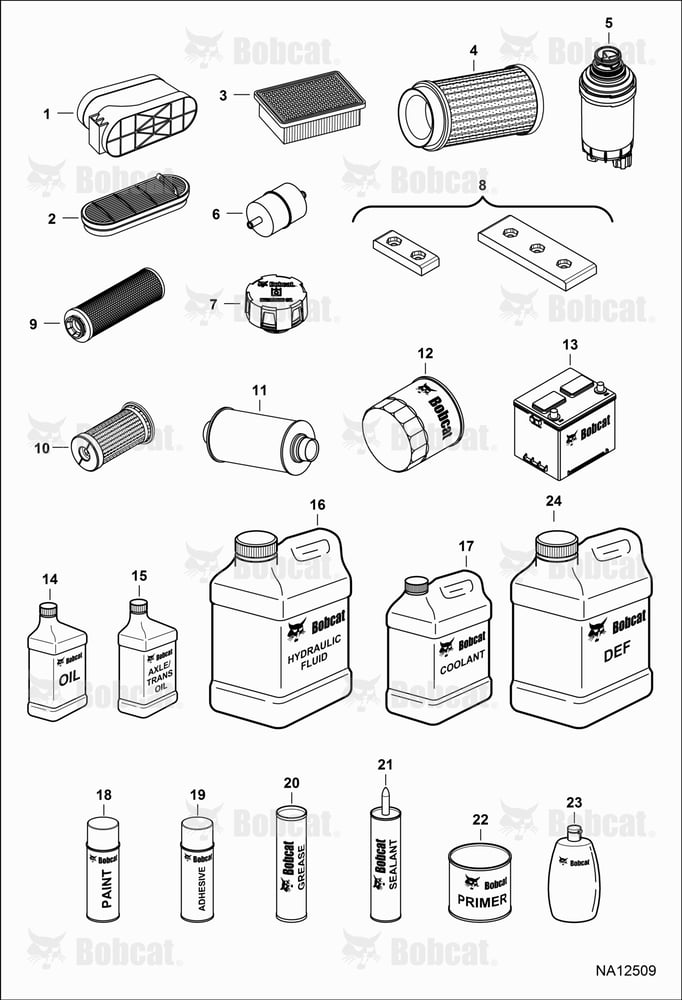 Maintenance Items (Service Parts)