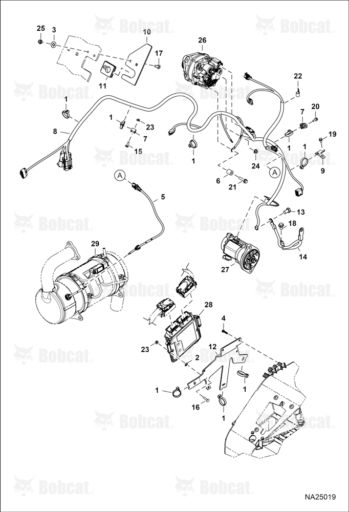 Engine Electrical Circuitry (Engine Harness, Sensors, ALT & Starter)