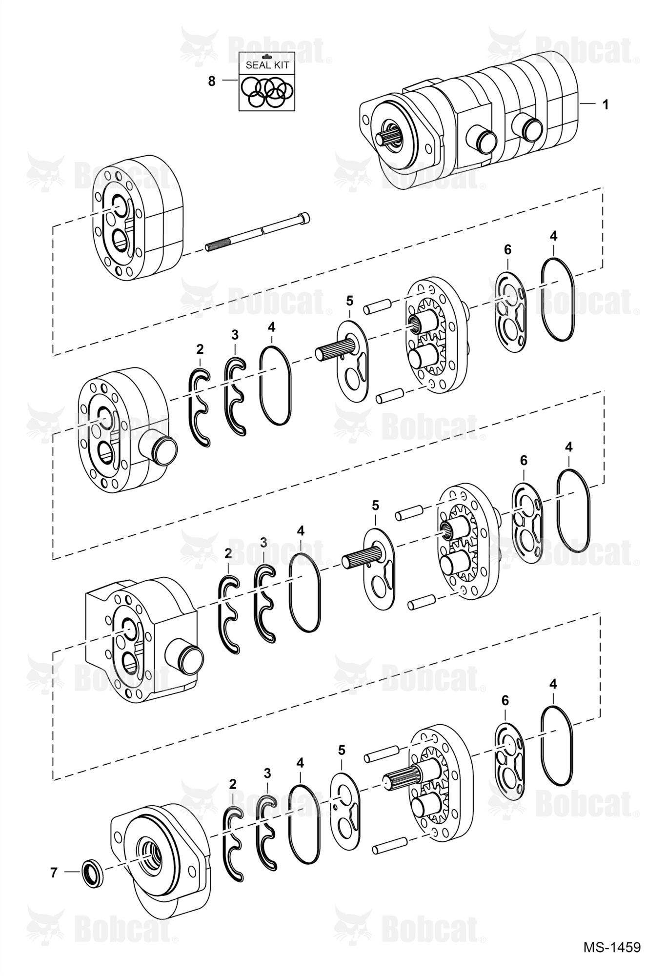 High Flow Hydraulics (Triple Gear Pump)