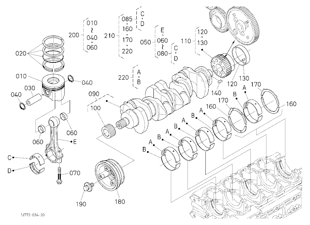 Piston And Crankshaft
