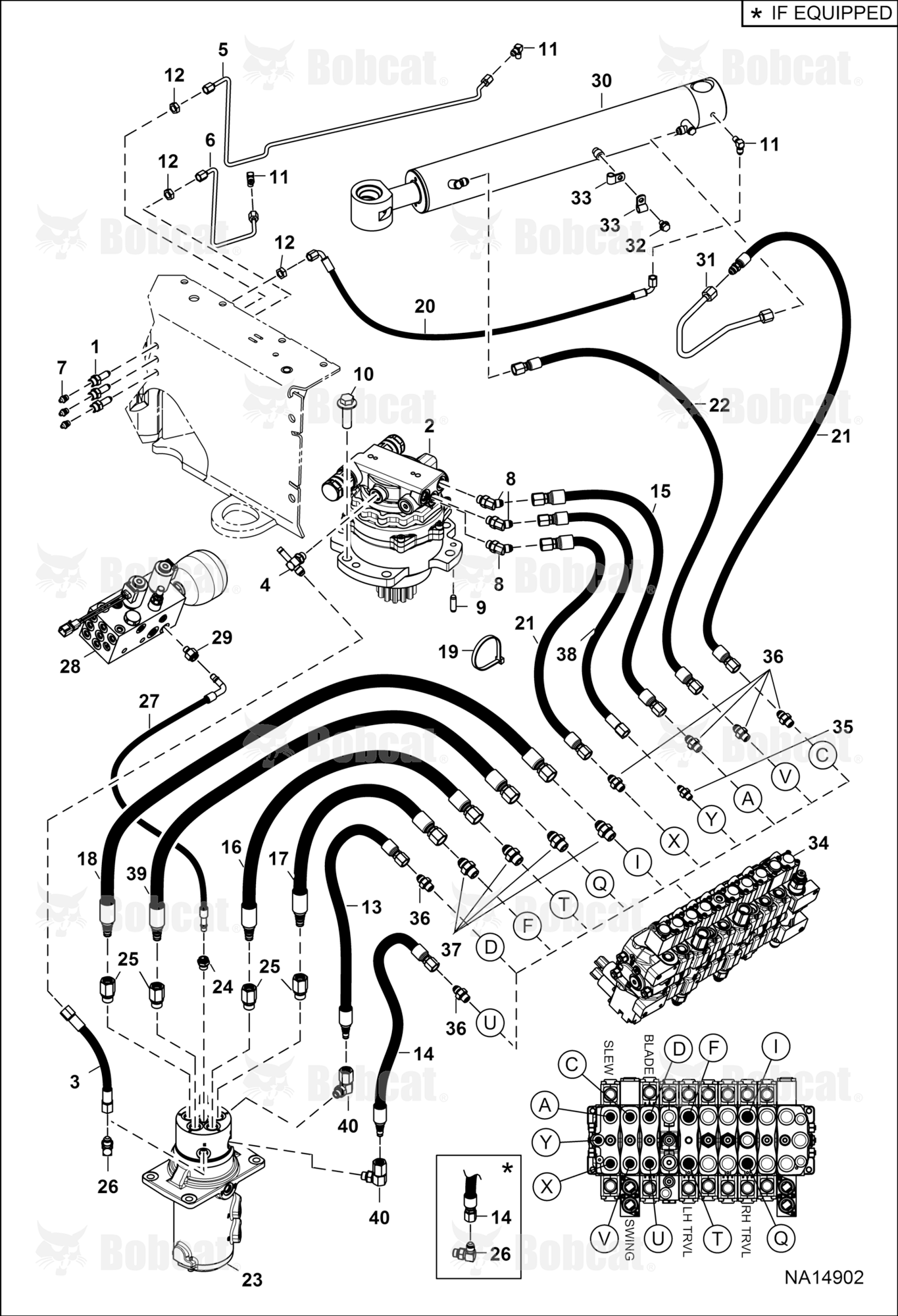 Hydraulic Circuitry (Upper/Swing)