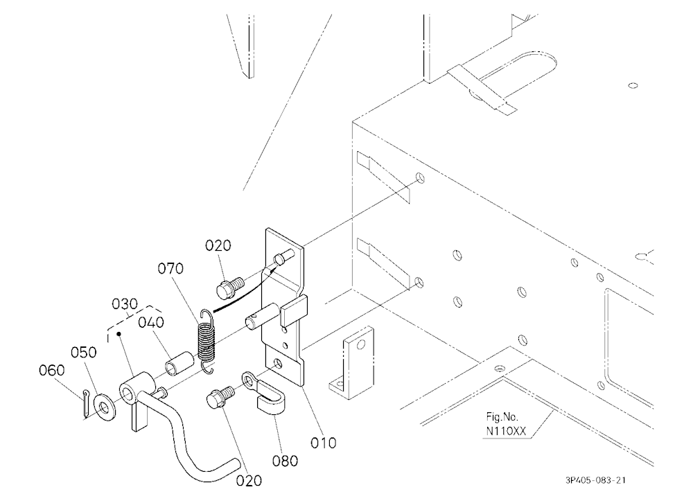 Rear Differential Lock Pedal