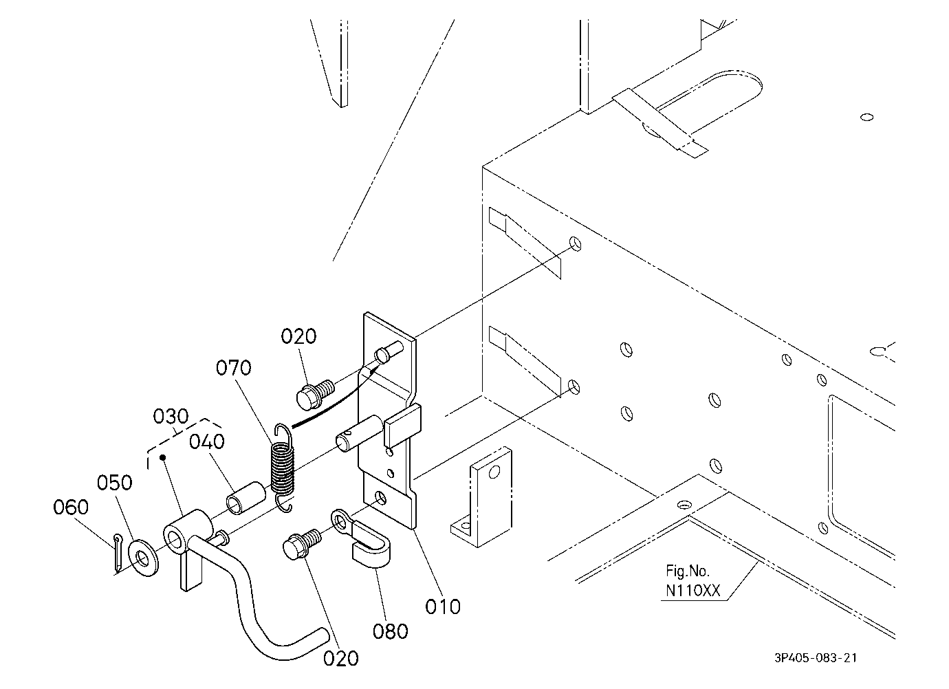 Rear Differential Lock Pedal