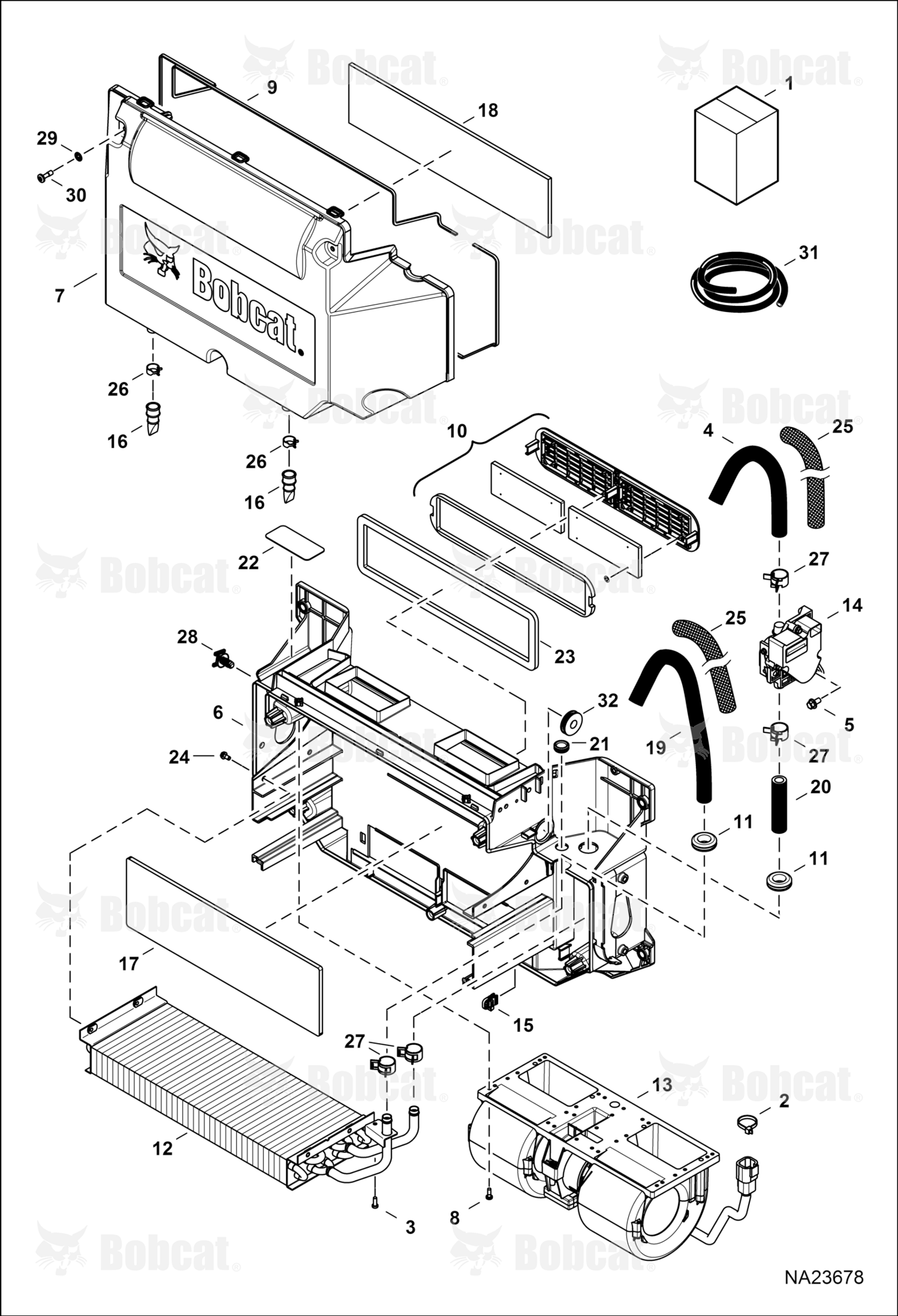 Heater & A/C (Heater Assembly) (Gen 5)