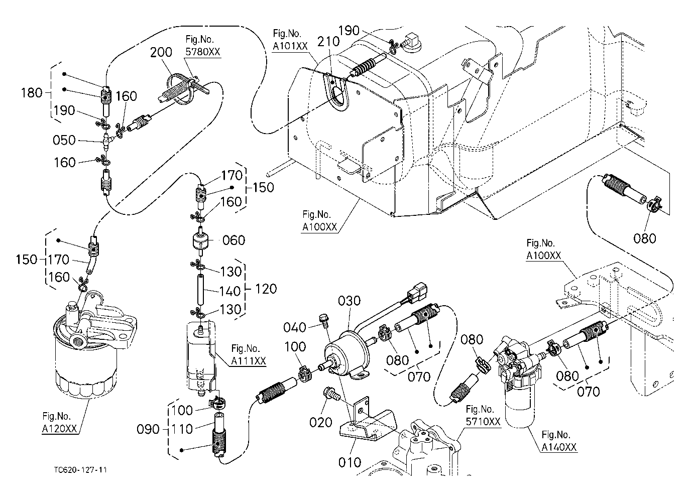 Fuel Pipe (Separator/Fuel Pump)