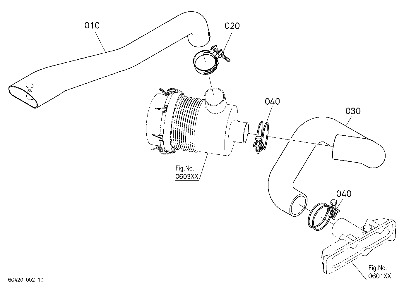 Inlet Pipe (Air Cleaner)