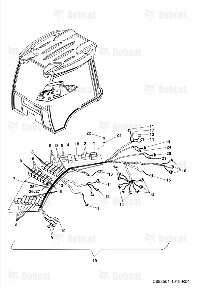 Relay Fitting Group  B45111555 & Above
