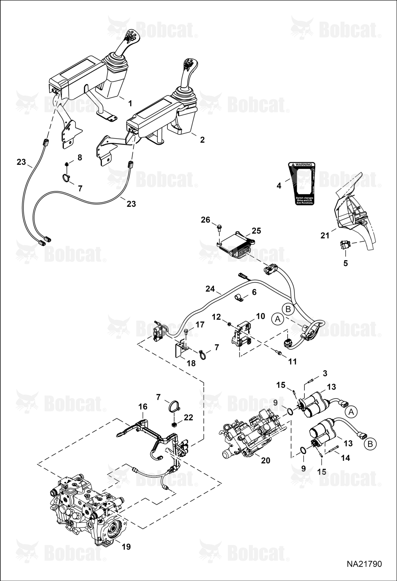Controls Electrical (Selectable Joystick Controls)