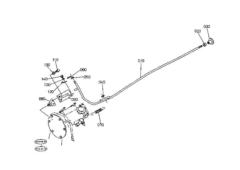 Engine Stop Rod