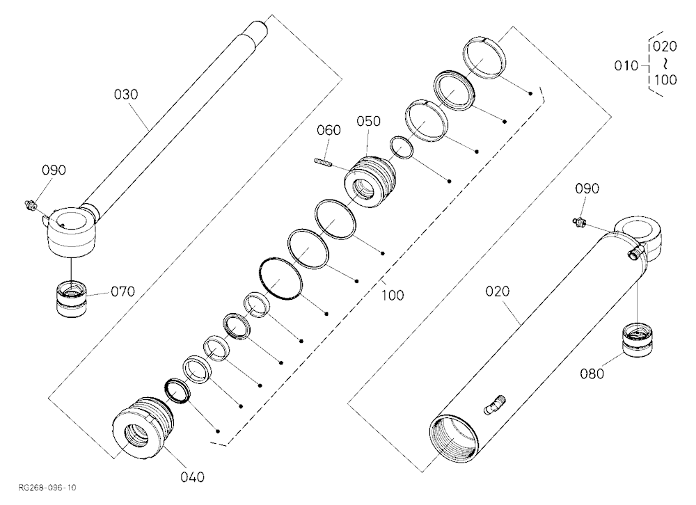 Swing Cylinder [Component Parts]