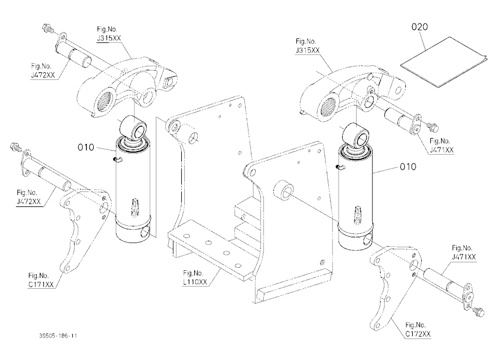 Assist Cylinder Kit (W/G No.M9122) [Option]