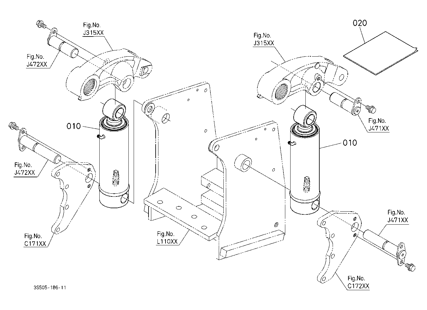 Assist Cylinder Kit (W/G No.M9122) [Option]