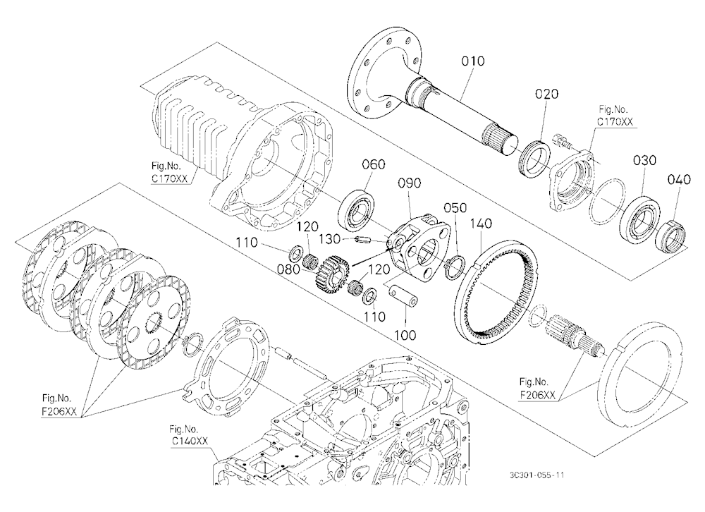 Rear Axle Rh