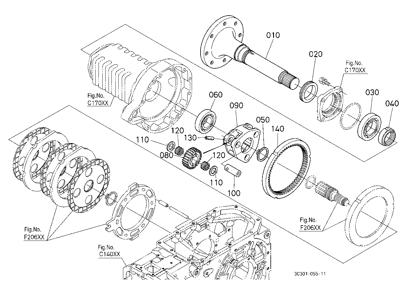 Rear Axle Rh