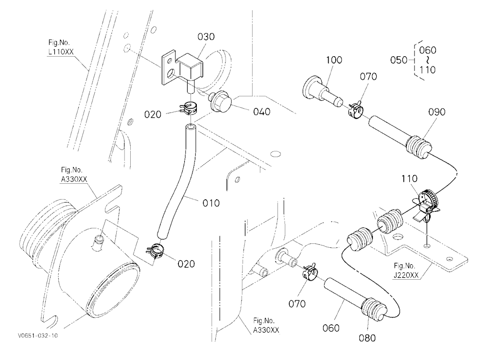 Fuel Piping (Breather/Drain)